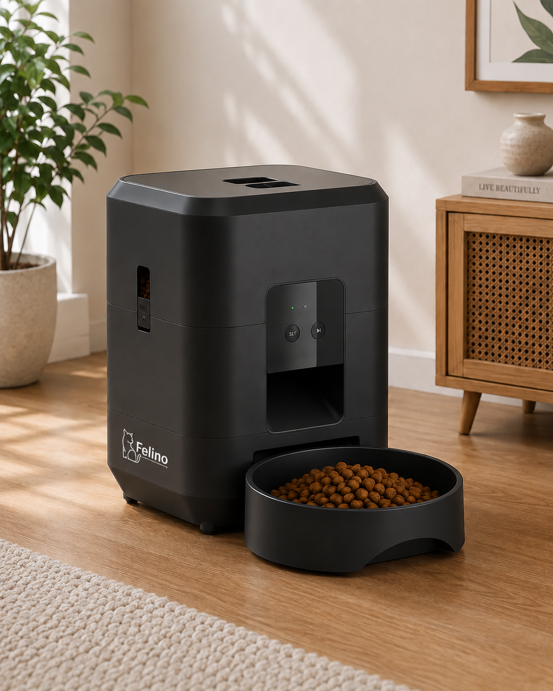 Distributeur de croquette Intelligent Connecté